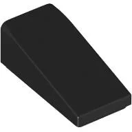 Brick Sloped 18° 2 x 1 x 2/3 / Black