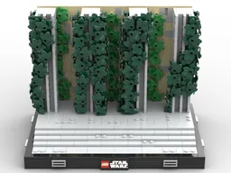 A New Hope Celebration Diorama (For Lego Set 75365 minifigures)