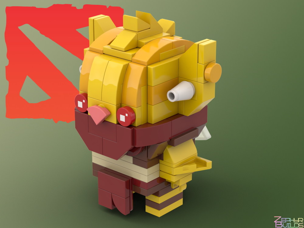 Lego DOTA 2 Bounty Hunter/Gondar Brickheadz