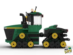 John Deere tracks articulated