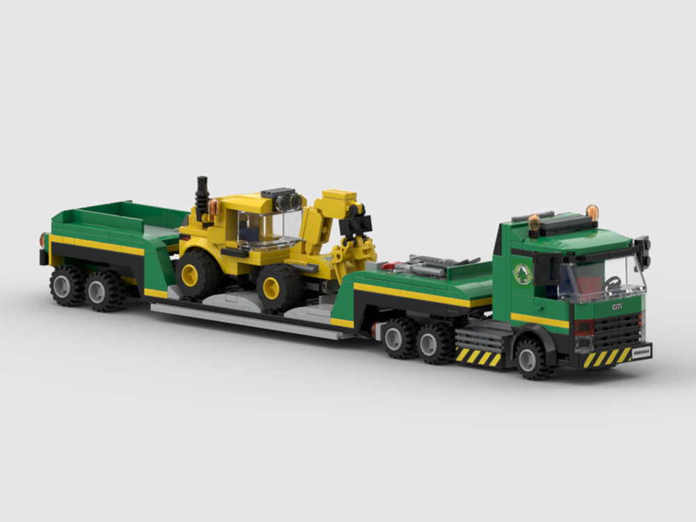 Lego Log Handler Transport