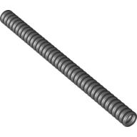 Lego Hose, Ribbed 7mm D. 13L / 10.4cm / Black