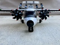 ROCAF E-2K AWACS folding wing feature Chibi scale