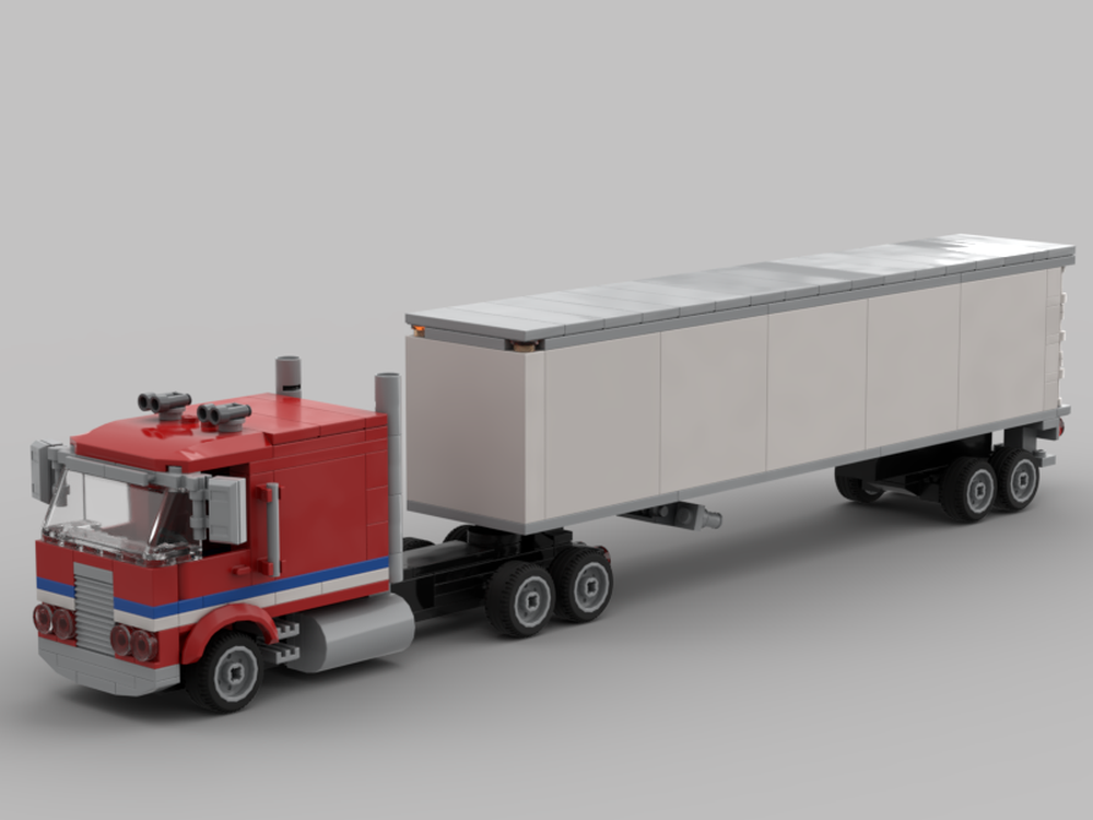 Lego Cab Over Tractor Trailer