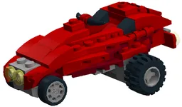 Four Wheel Racer - Red