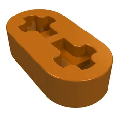 Technic Beam 1 x 2 Thin / Dark Orange