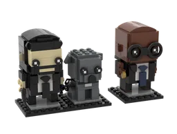John Wick, Charon + Dog - Brickheadz