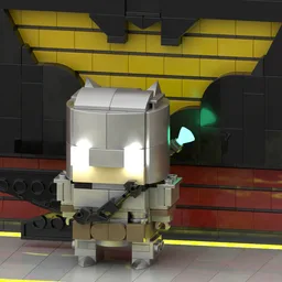 Heavy armored Batman