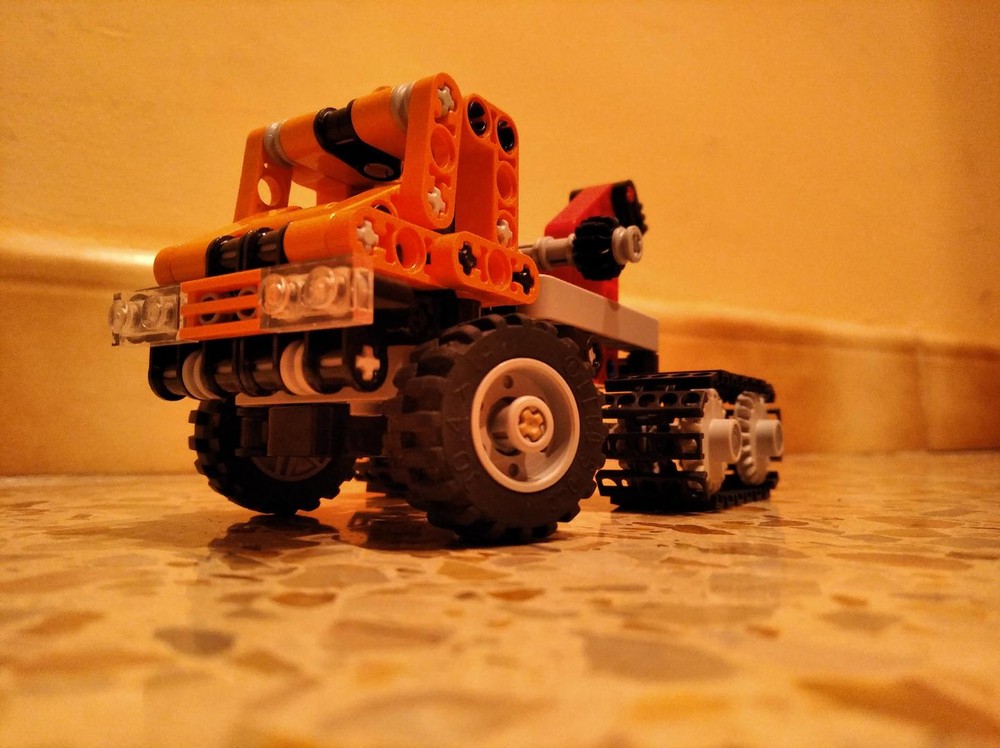 Lego Mini Tow Truck Snowmobile