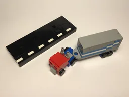 Microscale Optimus Prime Road Diorama