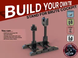 Stand for Brute Cockpit - Build Your Own TIE
