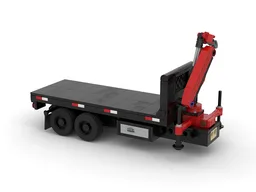 Flatbed and Crane Attachment