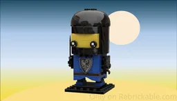 Black falcon soldier Brickheadz