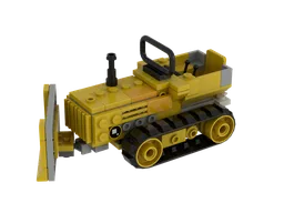 tracked bulldozer tractor