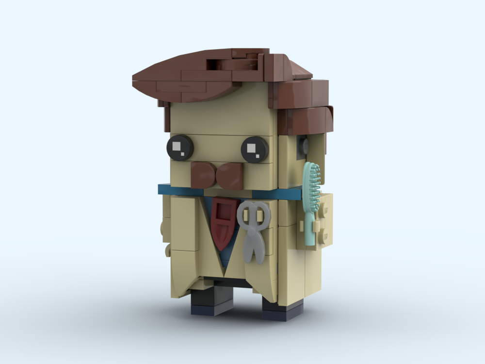 Lego Alberto Vermicelli - Belgium TV Show Samson en Gert