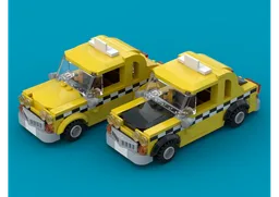 NYC Checker Cabs Inspired