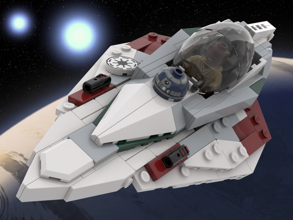 Lego Mace Windu's Delta-7B Starfighter