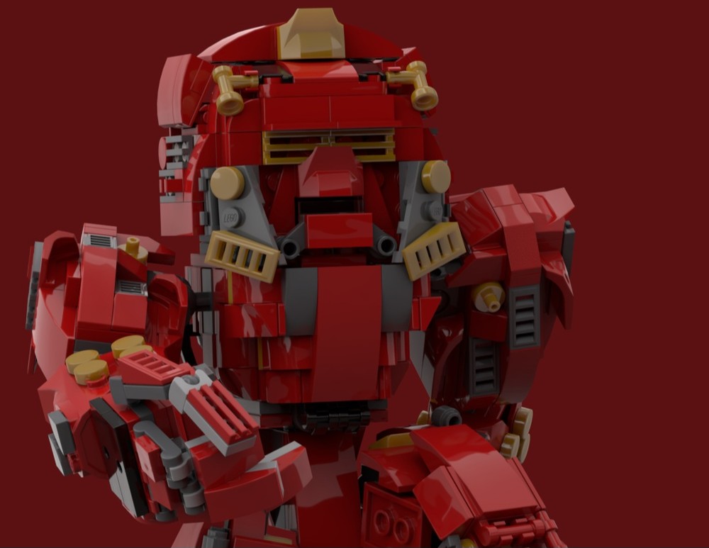 Lego Red Mech 1