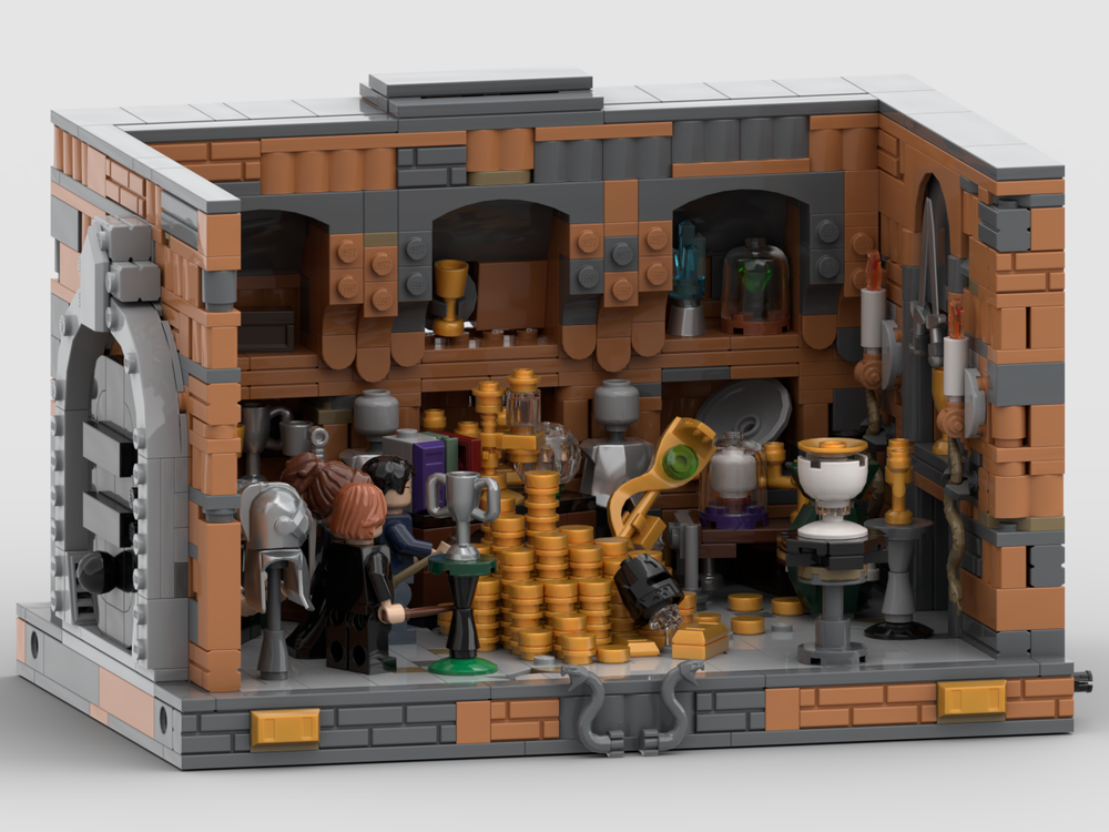 Lego HP Diorama - The cup in the Lestrange vault