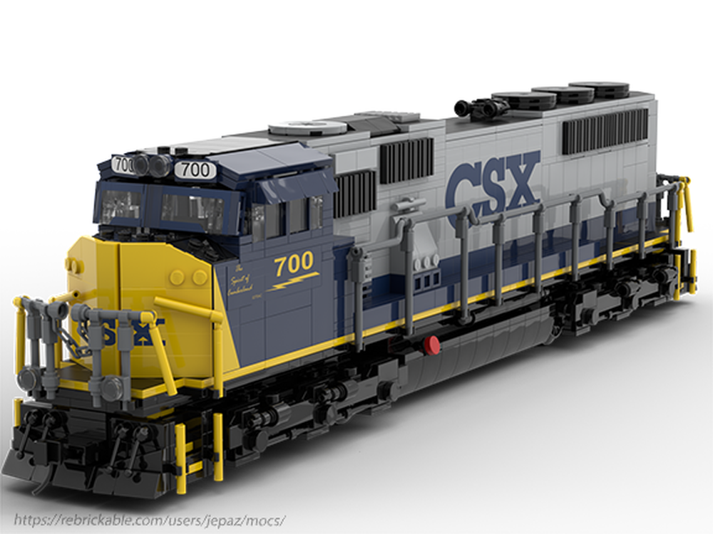 Lego SD70MAC CSX