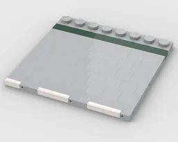 Upscaled roadplate straight
