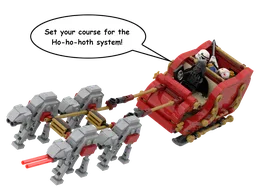 Vader's Sleigh (AT-AT Reindeer Mod)