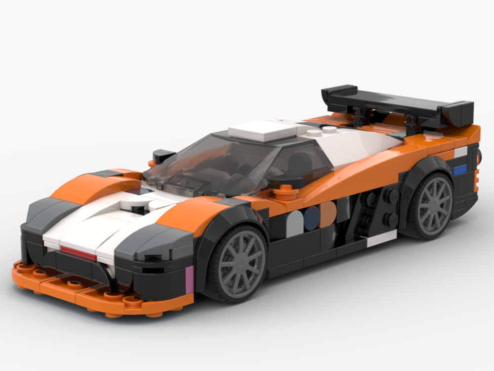 Lego 2010 Saleen S7-R #66 Atlas FX-Team Full Speed