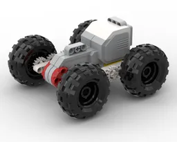 simple EV3 4x4 car