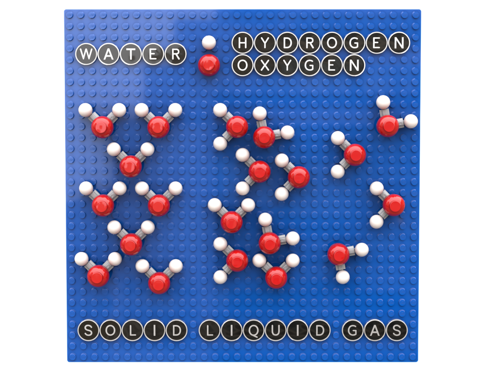 Lego Chemistry - The Three Forms of Water