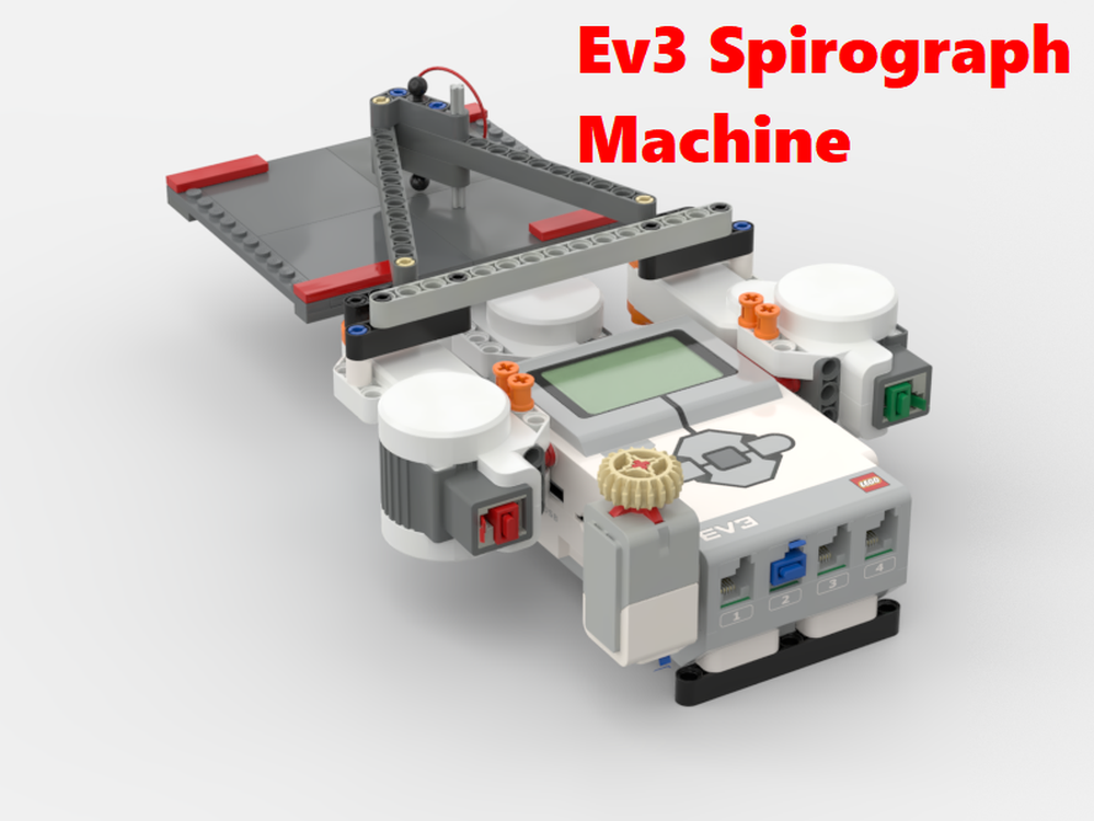 Lego EV3 Spirograph Machine