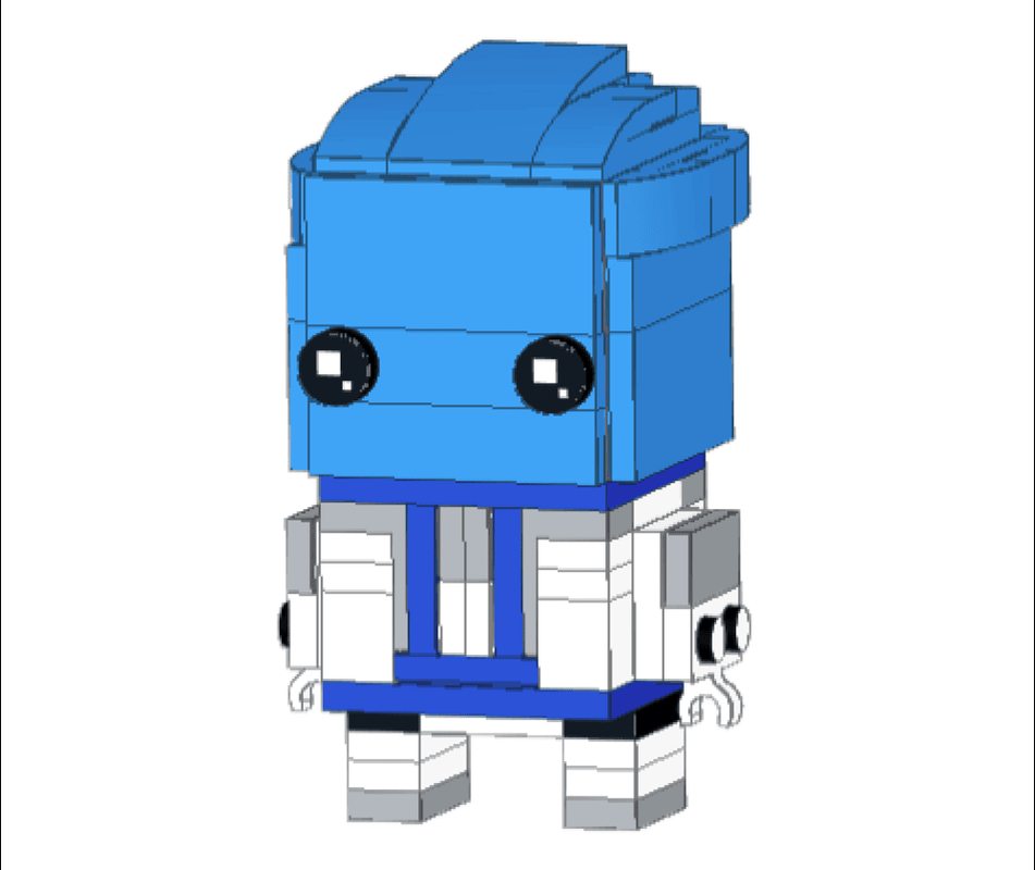 Lego Liara T'soni Mass Effect 2/3