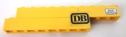 Stickered Assembly 11 x 1 x 2 with 'DB' and 'Basel Hamburg' Pattern (Stickers) - Set 7710