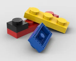 Upscaled 1-by plates