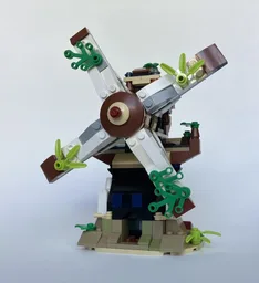 Abandoned Windmill (Turnable Blades)
