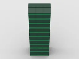 MOC 9 Rainbow Houses-Green