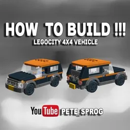 LEGOCITY 4x4 vehicle