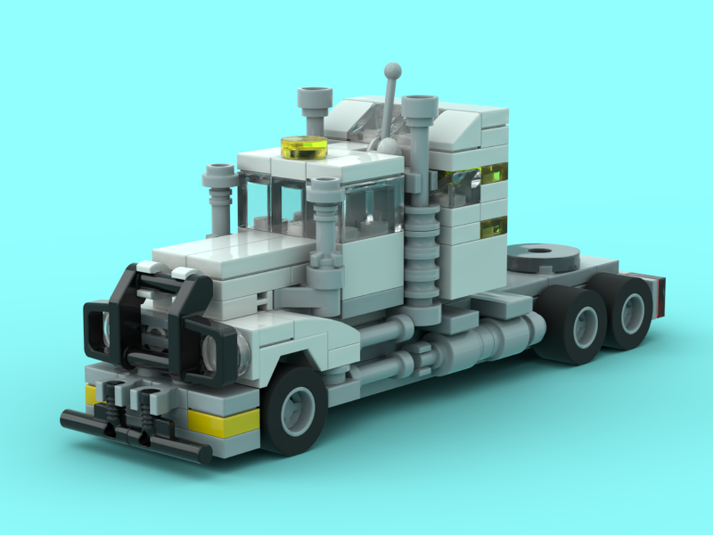 Lego Kenworth Road Train Truck