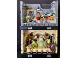 Ghost Lounge Room Diorama