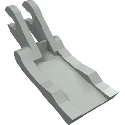 Arm Grab Jaw / Light Gray