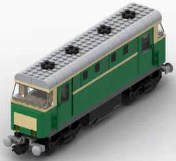 Locomotive for passenger train