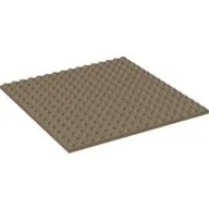 Plate 16 x 16 / Dark Tan