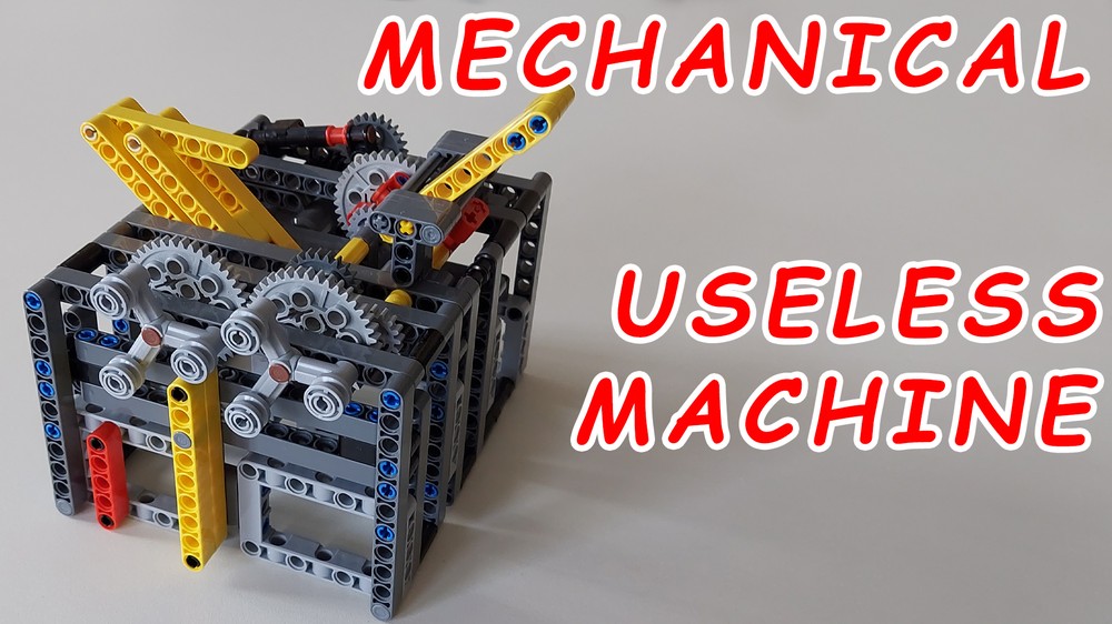 Lego Mechnanical Useless Machine