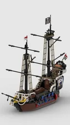 Remake Lego 2689/ 2690 Red Beard Runner v1.0