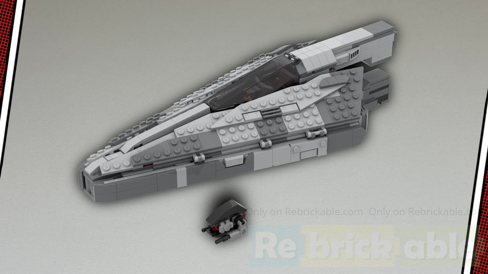 Lego CX Dagger Vessel - 75383 & 75349 Alternate Build