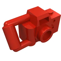 Equipment Camera Handheld with Central Viewfinder / Red