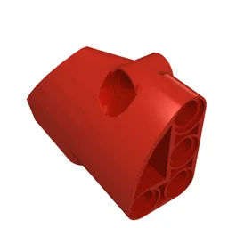 Technic Panel Fairing #2 Small Smooth Short, Side B / Red