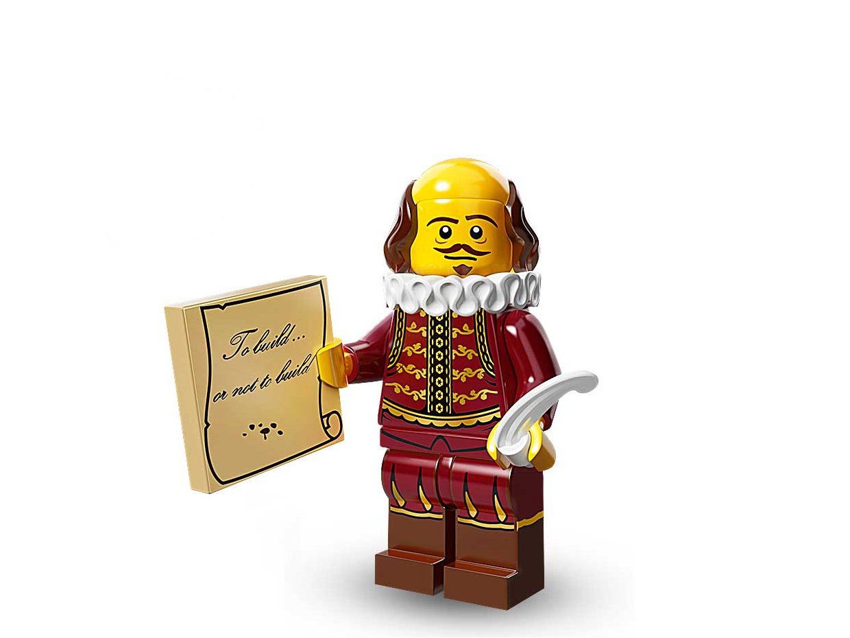 Lego William Shakespeare