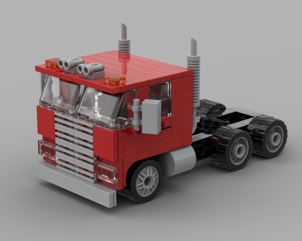 Lego Kenworth Cabover (Day-cab)