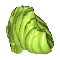 Lego Hair Mohawk Wavy / Lime