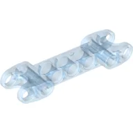 Technic Axle and Pin Connector 2 x 7 with Two Ball Joint Sockets / Trans-Medium Blue